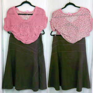 🍩 Outfit Bundle Dolled Up top and Next UK skirt